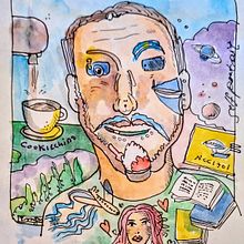 My project for course: Surreal Illustration with Watercolor and Ink. Drawing, Fine Arts, Traditional illustration, Painting, and Watercolor Painting project by Pepe Fainberg - 09.26.2024