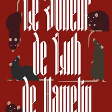 Le joueur de luth de Hamelin. Digital Illustration, and Children's Illustration project by Bruno Lefebvre - 09.26.2024