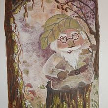 Mon projet du cours : Paysages fantastiques à l'aquarelle et à la gouache. Fine Arts, Gouache Painting, Naturalistic Illustration, Painting, and Watercolor Painting project by veronique_lauron - 09.26.2024