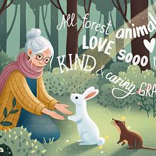 My project for course: ​​Playful Hand-Lettering for Children’s Book Illustration. Drawing, H, Lettering, Traditional illustration, Lettering, and Narrative project by Nina Milk - 08.14.2024