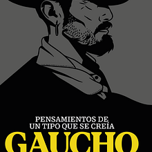 PENSAMIENTOS DE UN TIPO QUE SE CREIA GAUCHO (LIBRO). Un proyecto de Diseño editorial, Ilustración vectorial, Ilustración digital, Ilustración editorial, Ilustración naturalista				, Artesanía, Diseño gráfico, Diseño de producto y Tipografía de Matu Santamaria - 27.09.2024