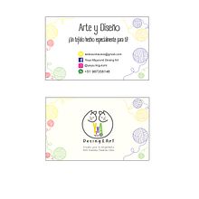 tarjeta de presentcion. Design, Marketing, and Fiber Arts project by Keli Navinta Vera - 09.27.2024