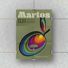 Primer premio concurso Cartel Fiesta de la Aceituna 2023 Martos - Jaén. Un progetto di Design, Illustrazione vettoriale e Design di poster  di José Luis Segovia García - 08.06.2023