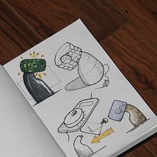 Mi proyecto del curso: Introducción al sketching para diseño de producto. Sketching, Design, Sketchbook, Drawing, and Product Design project by Jaime Barba - 09.28.2024