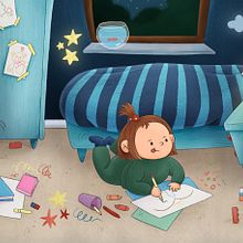 My project for course: Illustration for Children’s Books: Creating a Joyful Universe. Un proyecto de Bocetado, Dibujo digital, Diseño de personajes, Ilustración tradicional, Ilustración digital, Ilustración infantil, Narrativa y Álbum ilustrado						 de Busra Yuce - 28.09.2024