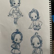 My project for course: Sketchbook: Creating Characters Based on Real People. Projekt z dziedziny Projektowanie postaci,  R, sunek, R, sunek anatomiczn i Sketching użytkownika Irina Szasz-Eana - 16.09.2024