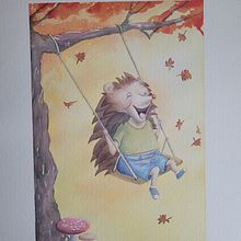 Mon projet du cours : Personnages animaux à l’aquarelle pour livres jeunesse. Fine Arts, Drawing, Traditional illustration, Children's Illustration, Narrative, Painting, and Watercolor Painting project by Aurélie Dusonchet - 09.29.2024