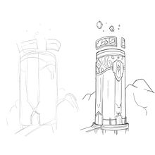 My project for course: Concept Art Design and Worldbuilding. Un progetto di Arte concettuale, Disegno digitale, Illustrazione digitale e Pittura digitale di Shevin Emmanuel - 29.09.2024