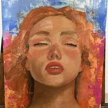 Mi proyecto del curso: Técnicas experimentales de retrato al óleo. Fine Arts, Oil Painting, and Painting project by Monica Mardare - 09.29.2024