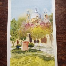 Mi proyecto del curso: Paisajes urbanos en acuarela. Un progetto di Pittura ad acquerello, Belle arti, Illustrazione architettonica e Illustrazione tradizionale di Alicia Carreño - 30.09.2024