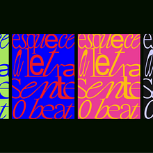 My project for course: Experimental Design Techniques: Break the Rules. Un progetto di Graphic design, Design di poster  e Design tipografico di Luis Gustavo - 30.09.2024