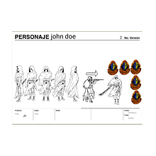 Mi proyecto del curso: Metodología y conceptualización para el diseño de personajes. Un proyecto de Diseño de personajes e Ilustración tradicional de subtotal333 - 29.09.2024