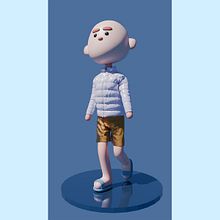 My project for course: Clothing Design with Marvelous Designer. Projekt z dziedziny 3D,  Projektowanie 3D, Projektowanie postaci 3D i  Modelowanie 3D użytkownika Paulina Flores - 01.10.2024