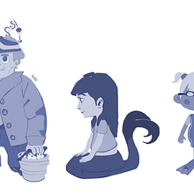 Meu projeto do curso: Introdução ao desenho de personagens para animação e videogames. Animation, Character Design, Traditional illustration, Video Games, and Game Design project by isabelle s - 09.27.2024