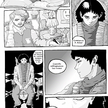 Primera página de uno de mis one shoots. Un proyecto de Manga de Enrique Galindo - 02.10.2024