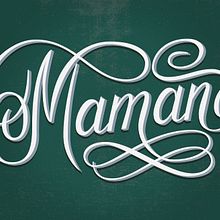 Mon projet du cours : Les secrets dorés du lettering. Lettering, H, and Lettering project by Lucie Watteyne - 10.02.2024