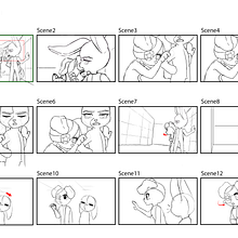 Mi proyecto del curso: Introducción al storyboarding. Concept Art, Digital Drawing, Art Direction, Traditional illustration, Digital Illustration, Audiovisual Production, Stor, and board project by Camila palacio - 10.01.2024