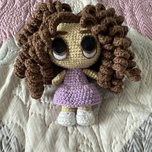 Mi proyecto del curso: Amigurumis: personas tejidas a crochet. Un progetto di Amigurumi, Artigianato, Uncinetto, Fiber Art, Textile Design e Design di giocattoli di alvarezpamela367 - 02.10.2024