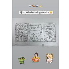 My project for course: Autobiographical Comic Book: Illustrate Your Experiences. Comic, Communication, Digital Illustration, Traditional illustration, Ink Illustration, Narrative, Pencil Drawing, Stor, telling, and Writing project by Sahar Adham - 09.29.2024