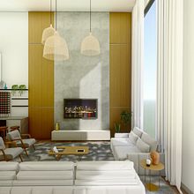 Meu projeto do curso: Fotorrealismo de espaços interiores com Lumion do zero. Un progetto di Modellazione 3D, Architettura, ArchVIZ, Progettazione 3D e Architettura digitale di Isabele Alves - 03.10.2024