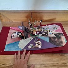 Mi proyecto del curso: Creación de libros pop-up Ein Projekt aus dem Bereich H, werk, Verlagsdesign, Buchbinderei, Kreativität mit Kindern und Kartonmodellbau von irureta_irene - 04.10.2024