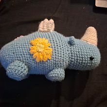 Mój projekt z kursu: Projektowanie i wykonanie amigurumi. Projekt z dziedziny Craft, Projektowanie zabawek, DIY,  Tkactwo, Sz, dełkowanie, Amigurumi, Wzornictwo tekst i liów użytkownika harleyquinn5611 - 04.10.2024