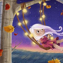 Mon projet du cours : Illustration jeunesse sur Procreate : créez une scène magique. Children's Illustration, Digital Illustration, Digital Painting, and Picturebook project by aubry_marine - 10.04.2024