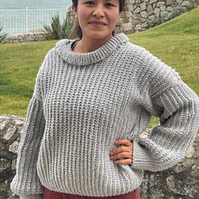 Mi proyecto del curso: Crochet: crea prendas con una sola aguja. Fashion Design, DIY, Fiber Arts, Crochet, and Textile Design project by Alina Lozano - 10.05.2024