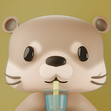 Mi proyecto del curso: Creación de personajes kawaii en 3D con Blender. Projekt z dziedziny  Modelowanie 3D, Projektowanie postaci, Ilustracja c, frowa, Trad, c, jna ilustracja i Manga użytkownika Benjamin Segura Palacios - 27.09.2024
