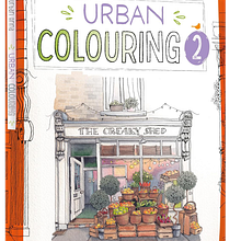 New colouring book! Urban Colouring part 2. Traditional illustration, Children's Illustration, Ink Illustration, and Watercolor Painting project by Urban Anna - 10.21.2024