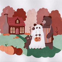 My project for course: Gouache: Paint Natural Worlds from Imagination. Character Design, Children's Illustration, Drawing, Gouache Painting, and Painting project by mycutesoul - 10.06.2024