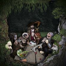 Diseño Gráfico e ilustración de Álbum Musical "Muskaria" para el grupo "El Gueto con botas". Photograph, Advertising, Traditional illustration, and Digital Illustration project by Lola Montiel - 02.09.2019
