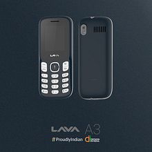 Lava A3 Feature Phone. Design, Industrial Design, and Product Design project by Tejas Pawar - 10.06.2024
