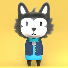 Mi proyecto del curso: Creación de personajes kawaii en 3D con Blender. 3D Modeling, Character Design, Digital Illustration, and Manga project by Iván - 10.07.2024