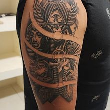 Mi proyecto del curso: Tatuaje para principiantes. Tattoo Design project by Sergio Orellana - 10.08.2024