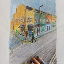 Mi proyecto del curso: Sketchbook ilustrado con lápices de colores. Projekt z dziedziny  R, sunek art, st, czn,  R, sunek,  Sztuki piękne, Trad, c, jna ilustracja, R, sunek ołówkiem, Sketchbook i Sketching użytkownika aranzazu.cala - 08.10.2024