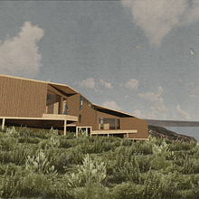Mi proyecto del curso: Representación gráfica de proyectos arquitectónicos. Architecture, Collage, Interior Design, Graphic Design, Digital Architecture, Interior Architecture, Architectural Illustration, L, and scape Architecture project by Isidora Pizarro Torres - 10.05.2024