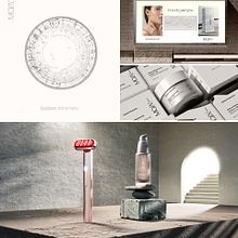 Moin Éclat Visual Identity. Un proyecto de Packaging, Br, ing e Identidad, Diseño gráfico, 3D y Diseño 3D de Kiddo Estudio - 04.10.2024
