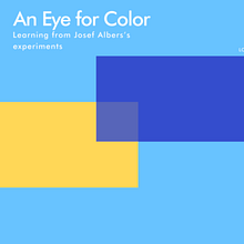 An Eye for Color. Projekt z dziedziny Teoria barw, Design i Projektowanie graficzne użytkownika Dano Volpe - 09.10.2024