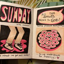 My project for course: Illustrated Life Journal: A Daily Mindful Practice. Fine Arts, Sketching, Creativit, Drawing, Sketchbook, and Mindfulness project by Rach Felli - 10.27.2024