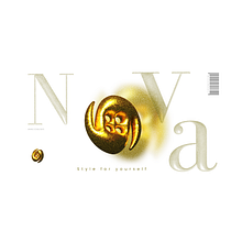 NOVA - Brand. Design project by fasinogiuseppe52 - 10.10.2024