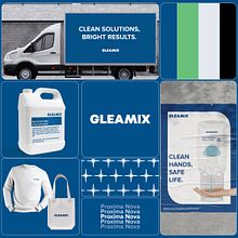 My project for course: Art Direction for Creative Visual Branding - GLEAMIX. Br, ing, Identit, Art Direction, and Graphic Design project by Bonjovie San Juan - 10.10.2024