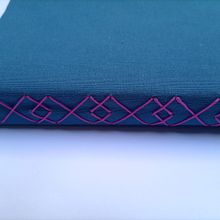 Mi proyecto del curso: Encuadernación con técnicas de costuras expuesta. Arts, Crafts, Bookbinding, DIY, Fine Arts, Paper Craft, and Sewing project by Carolina Capurro - 10.11.2024