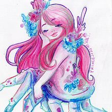 Mermay 2022. Traditional illustration, and Watercolor Painting project by Amairany Mendoza Pale - 10.11.2024