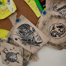 un par de semanas de uso de la máquina . Tattoo Design project by Ankor Gc Suarez - 10.11.2024