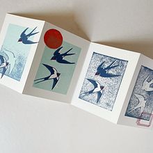 Mój projekt z kursu: Ilustracje wykonane własnoręcznie wyrzeźbionymi stemplami. Arts, Crafts, Fine Arts, Traditional illustration, and Printing project by Agata Sieradzka - 10.12.2024