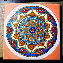 Mi proyecto del curso: Zentangle y mandalas: dibuja patrones armónicos. Un progetto di Pittura acrilica, Creatività con i bambini, Disegno e Pittura di Victoria García - 12.10.2024