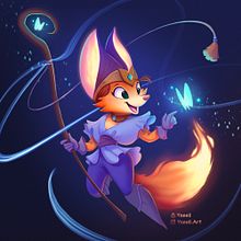 My project for course: Fantasy Character Design in Procreate. Un proyecto de Diseño de personajes, Dibujo digital, Ilustración digital, Pintura digital e Ilustración tradicional de Yaeeli Segal-Barnatan - 12.10.2024