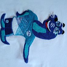For my swimmer . Embroider project by lucia.m.popescu - 10.12.2024