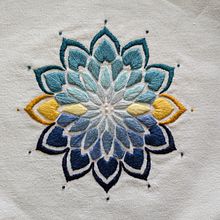 Mandala '23. Embroider, Arts, and Crafts project by sa_mar - 10.12.2024